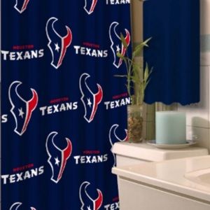 Houston Texans shower curtain